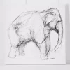 Elephant Canvas 110x110 -Fashion Home Decor Store 1117258425 A
