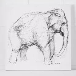 Elephant Canvas 110x110