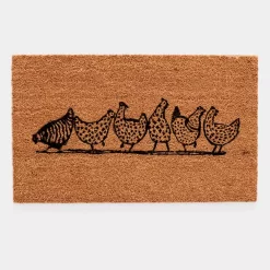 Chickens Doormat 75x45
